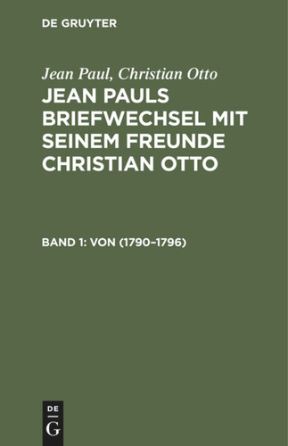 (Von 1790–1796) [9783112329450]