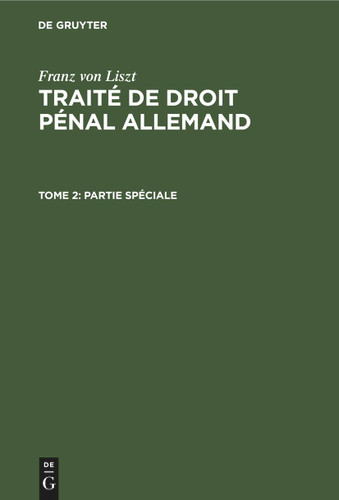 Partie Spéciale [9783112361870]