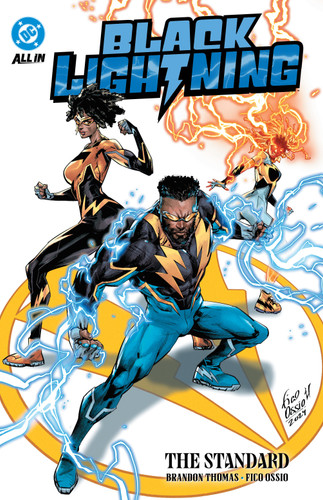 Black Lightning: The Standard book cover by Brandon Thomas