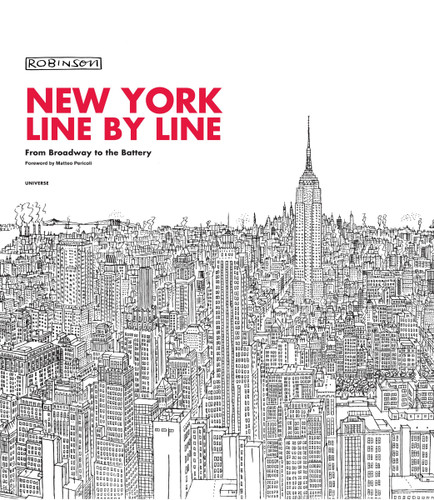 New York, Line by Line: From Broadway to the Battery book cover by Robinson
