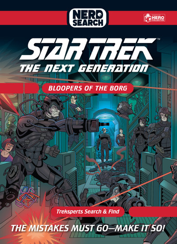 Star Trek: The Next Generation Nerd Search book cover by Glenn Dakin