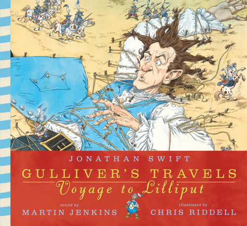 Gulliver's Travels: Voyage to Lilliput book cover by Jonathan Swift