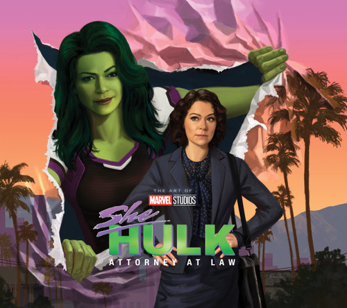 Marvel Studios' She-Hulk: Attorney At Law - The Art Of The Series book cover by Jess Harrold