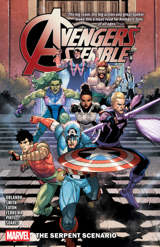 Avengers Assemble: The Serpent Scenario (AVENGERS ASSEMBLE) book cover by Steve Orlando