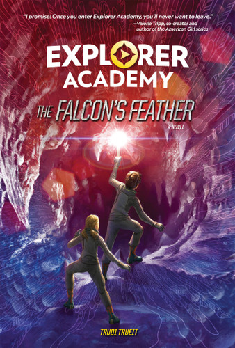 Explorer Academy: The Falcon's Feather (Book 2) (Explorer Academy) book cover by Trudi Trueit
