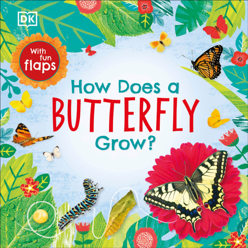 How Does a Butterfly Grow? (Life Cycle Board Books) book cover by DK