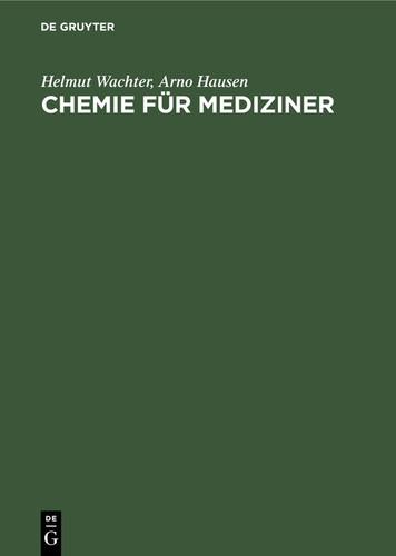 Chemie für Mediziner [9783112414194]