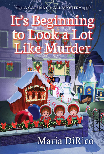 It’s Beginning to Look a Lot Like Murder (A Catering Hall Mystery) book cover by Maria DiRico