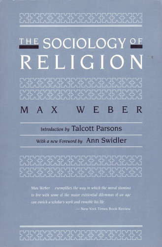The Sociology of Religion book cover by Max Weber