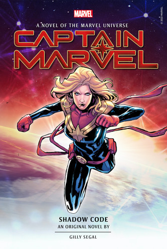 Captain Marvel: Shadow Code book cover by Gilly Segal