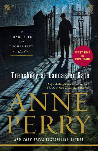 Treachery at Lancaster Gate: A Charlotte and Thomas Pitt Novel (Charlotte and Thomas Pitt) book cover by Anne Perry