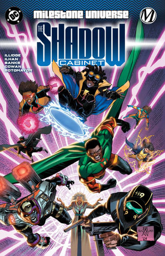 Milestone Universe: The Shadow Cabinet book cover by Joseph Illidge