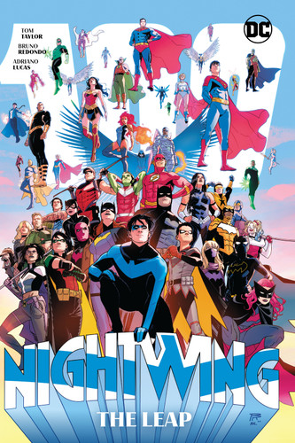 Nightwing Vol. 4: The Leap (Nightwing) book cover by Tom Taylor