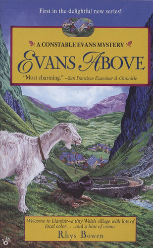 Evans Above (Constable Evans Mystery) book cover by Rhys Bowen