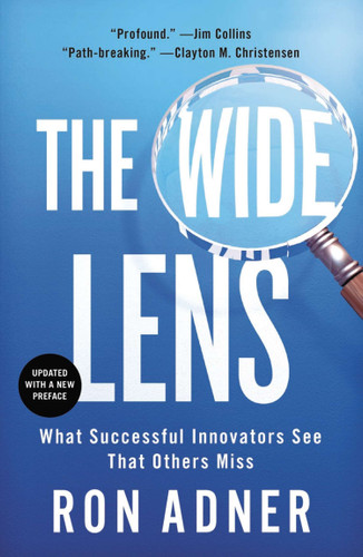 The Wide Lens: What Successful Innovators See That Others Miss book cover by Ron Adner