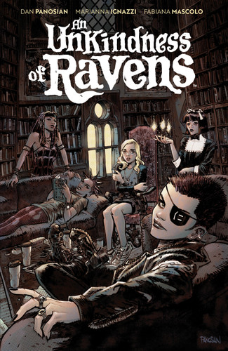 An Unkindness of Ravens (An Unkindness of Ravens) book cover by Dan Panosian
