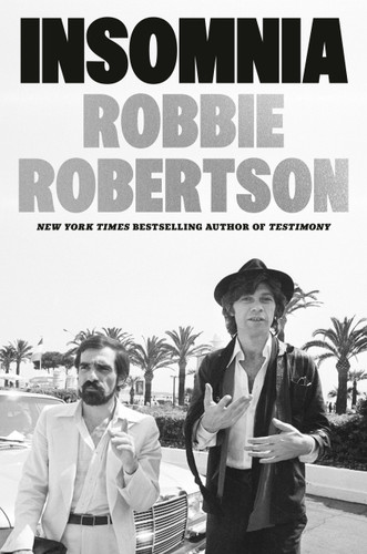 Insomnia book cover by Robbie Robertson