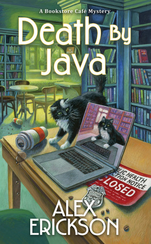 Death by Java (A Bookstore Cafe Mystery) book cover by Alex Erickson