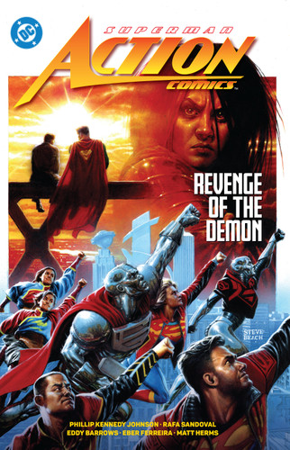 Superman: Action Comics Vol. 3: Revenge of the Demon book cover by Phillip Kennedy Johnson