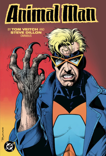 Animal Man by Tom Veitch and Steve Dillon Omnibus book cover by Tom Veitch
