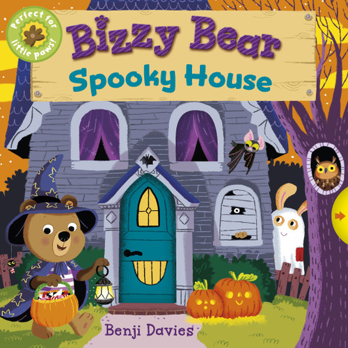 Bizzy Bear: Spooky House: (An Interactive Halloween Board Book with Tabs and Slides to Push and Pull - For Babies and Toddlers) (Bizzy Bear) book cover by 