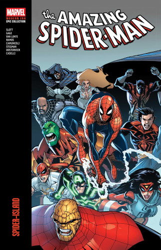 Amazing Spider-Man Modern Era Epic Collection: Spider-Island book cover by Dan Slott, Christos Gage