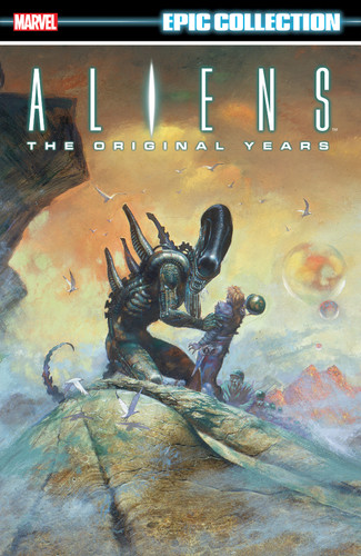 Aliens Epic Collection: The Original Years Vol. 2 book cover by Mike Richardson, Marvel Various
