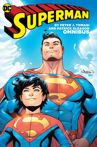 Superman by Peter J. Tomasi & Patrick Gleason Omnibus book cover by Peter J. Tomasi