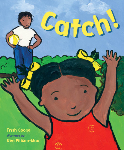 Catch! book cover by Trish Cooke
