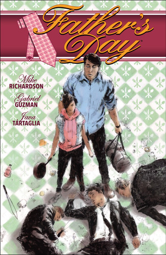 Father's Day book cover by Mike Richardson