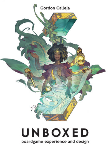 Unboxed: Board Game Experience and Design book cover by Gordon Calleja