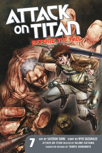 Attack on Titan: Before the Fall 7 (Attack on Titan: Before the Fall) book cover by Ryo Suzukaze