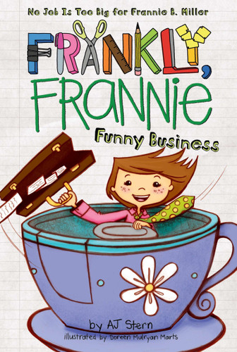 Funny Business (Frankly, Frannie) book cover by AJ Stern