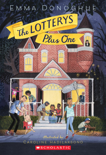 The Lotterys Plus One book cover by Emma Donoghue