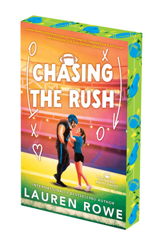 Chasing the Rush: Deluxe Limited Edition (Football and Feels) book cover by Lauren Rowe