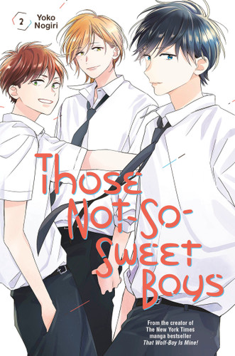 Those Not-So-Sweet Boys 2 (Those Not-So-Sweet Boys) book cover by Yoko Nogiri