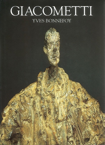 Giacometti book cover by Yves Bonnefoy