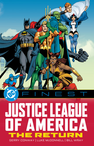 DC Finest: Justice League of America: The Return (DC Finest) book cover by Gerry Conway