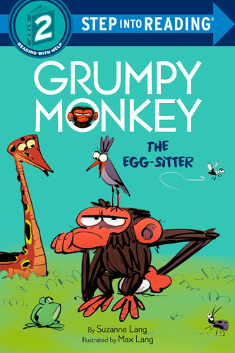 Grumpy Monkey The Egg-Sitter (Step into Reading, Step 2) book cover by Suzanne Lang