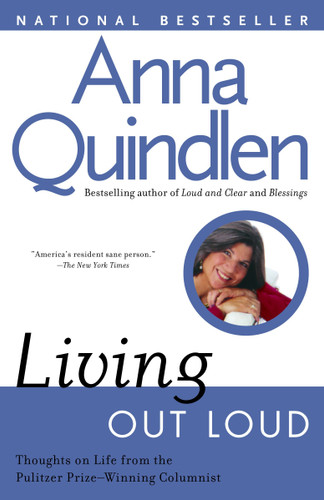 Living Out Loud book cover by Anna Quindlen