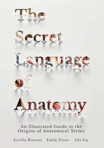 The Secret Language of Anatomy: An Illustrated Guide to the Origins of Anatomical Terms book cover by Cecilia Brassett, Emily Evans, Isla Fay