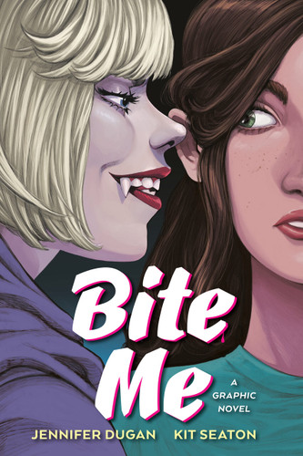 Bite Me: A Graphic Novel book cover by Jennifer Dugan