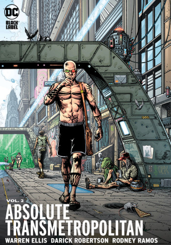 Absolute Transmetropolitan Vol. 2 (New Edition) book cover by Warren Ellis