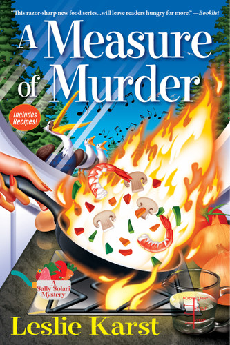 A Measure of Murder: A Sally Solari Mystery (A Sally Solari Mystery) book cover by Leslie Karst