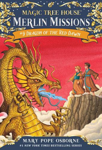 Dragon of the Red Dawn (Magic Tree House Merlin Mission) book cover by Mary Pope Osborne