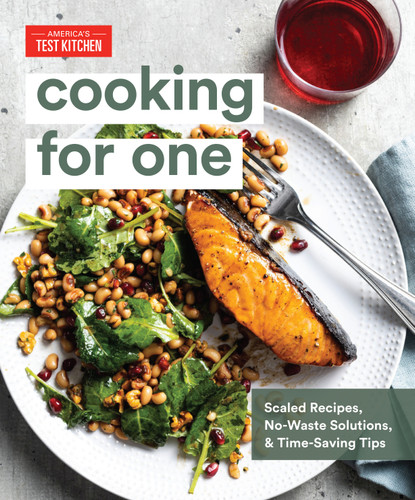 Cooking for One: Scaled Recipes, No-Waste Solutions, and Time-Saving Tips book cover by 