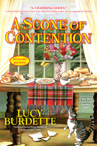 A Scone of Contention: A Key West Food Critic Mystery (A Key West Food Critic Mystery) book cover by Lucy Burdette