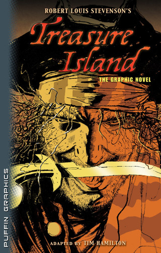 Treasure Island: The Graphic Novel book cover by Robert Louis Stevenson