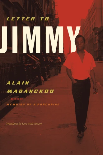 Letter to Jimmy book cover by Alain Mabanckou