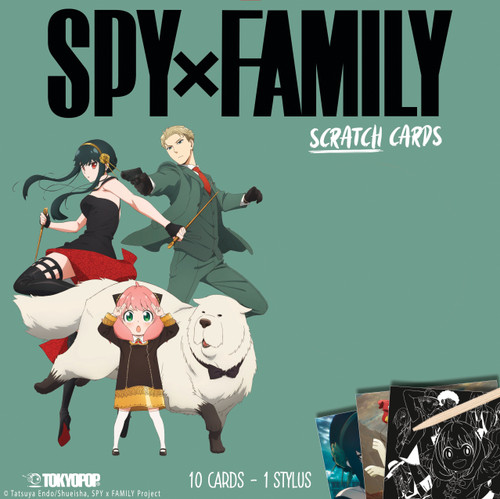 SPY x FAMILY S1 Scratch Cards book cover by 
